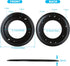 4Pack 12inch 5/16 1000lbs Lazy Susan Hardware, Thick Turntable Bearings, Rotating Bearing Plate Heavy Duty for Rotating