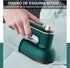 Portable Mini Ironing Machine, 2 in 1 Steam Iron with Rotating Handle for Fabric Maintenance at Home and Travel