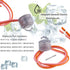 Refrigerator Defrost Heater WR51X10055, Temperature Sensor WR55X10025, Defrost Thermostat WR50X10068 Compatible with GE