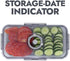 Deli Keeper with Airtight Lid & Drip Tray, Food Storage Container for Freshness and Organization