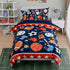 SANDJEST Sports Bedding Sets for Boys, Ultra Soft Microfiber Comforter Bed Set