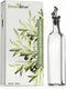 GREENOLIVE Olive Oil Dispenser Bottle - 17 oz. Clear Glass Bottle with