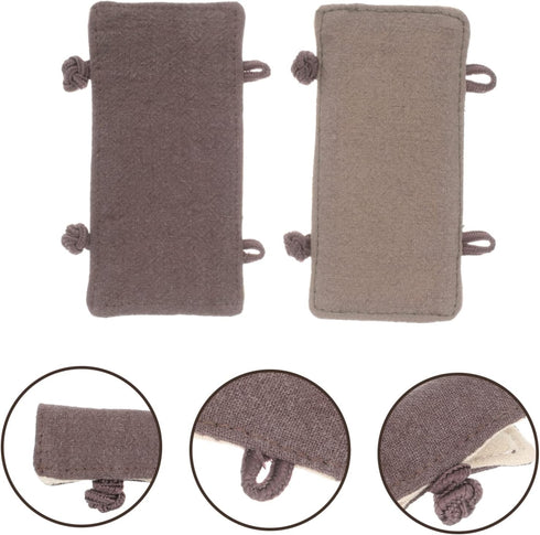 YARNOW 2pcs Grip Gloves, Oven Protector for Microwave Cookware, Anti-scalding Handle Sleeve for Teapots