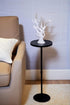 Tall Side Table, Small Round Side Tables, Drink Stand Pedestal Side Table, Accent Martini Coffee Tables, Corner Sofa