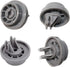 dd66-00023a Dishwasher Wheels Lower Upper Rack Roller (4-Pack) - Compatible Replacement for Samsung Dishwasher