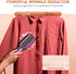 Handheld Clothes Steamer, 2000W Powerful Iron, 9-Second Fast Heat-up, 2 in 1 Fabric Wrinkle Remover for Home Travel