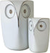 Wise Owl Decor Statue Sculptures Set of 2 Small White Resin Figurines,