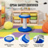 3-7, VEVOR Kids Wobble Chair, Active Chair with Sponge Cushion, Wobble Stool Improves Focus, Posture and Calm Children