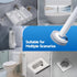 36 CTIME - Replacement Toilet Brush Heads, Suitable for Bathrooms and Toilets
