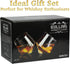 Barbuzzo Rolling Whiskey Glasses Set of 2 - Hand-Blown Stemless Glasses for Better Aeration