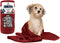 DAN RIVER Dog Towels for Drying Dogs, Large 100% Cotton Puppy Bath Towel, Ultra Soft 450 GSM, 20x40 inches