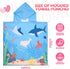 6 Toddler(47 24 Inch,Stylish Oudain Pcs Kids Hooded Towel Kids Bath Towels with Hood Microfiber Baby Pool Beach Towel