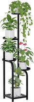 TOSKING 5 Tier Tall Plant Stand Indoor Outdoor,Anti-Tip Plant Stand indoor, Wide