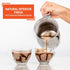 IMUSA USA GAU-80232W Aluminum Chocolatera, 2-Quart, Silver
