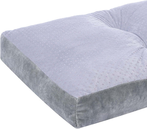 JAMPAYANG (36"x14", Bench Cushion, Non-Slip Tufted Bench Cushions for Swing, Shoe Storage, Window Seat Grey)