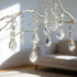 10pcs 38mm 50mm Crystal Sun Catcher, Clear Maple Leaf Crystal Chandelier Prism Pendant Parts, Suncatchers Hanging