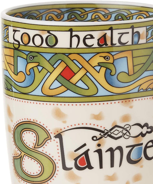 Irish Weave Ceramic Mug Collection, Slainte
