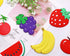Penta Angel Rubber Fruit Fridge Magnets, 10Pcs Large Refrigerator Magnets for Office Photo Cabinet Bulletin Board
