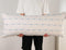 NUYECY Extra Long Body Pillow case 20 x 54 Inch,Striped Pattern Boho