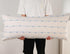 NUYECY Extra Long Body Pillow case 20 x 54 Inch,Striped Pattern Boho