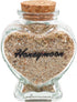 Honeymoon Sand Keepsake Jar - Unique Romantic Gifts for Newlyweds, Wedding, Engagement, Vacation Travel (HEART SHAPED