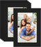 Icona Bay - 4x6 Picture Frames - Black, 5 Pack - Painted Solid One-Piece Wood Composite, Modern Farmhouse
