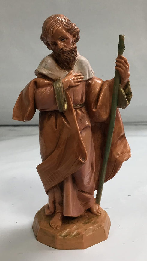 Fontanini by Roman Classic Joseph Nativity Figure, 5" H, Religious Christmas Decoration