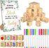 Watersay 53 Pcs Baby Shower Games Sign Kit Include 36 ABC Letter Alphabet