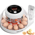 12 Egg Incubator for Hatching Eggs with Automatic Egg Turning, Temperature &
