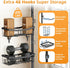 Tondid 6 2 47-122 Inch, Shower Caddy Corner, Tier Tension Pole Rod Bathroom Organizer Shelves, Adjustable Bathtub