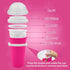 Slushy Maker Cup - DIY Magic Squeeze Cup, Portable Smoothie Maker for Juices, Milk, Ice Cream, Double Layers (Pink)