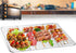 TeamFar Baking Sheet with Rack Set, Stainless Steel Baking Pan Tray with Cooling Rack, Non Toxic & Dishwasher Safe