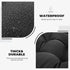 DANGHOOGY Outdoor/Indoor High Back Chair Cushion, Waterproof Outdoor Rocking Chair Cushion with Ties, Tufted