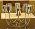 8 Seraphic Iron Round Table Decor Centerpiece Decorations Candle Holder for Weddings, Outdoor Patio, Kitchen, Dining
