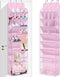 MISSLO Clear Over the Door Shoe Organizer Large Deep Pockets Hanging Shoe