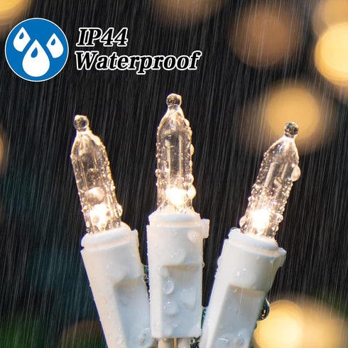 Heyworld 20 7 100 Sets, Slow Twinkle Lights, Led Soft Twinkling Mini Christmas String Lights on White Wire Cord, UL