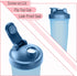 Mr. Pen Shaker Bottles for Protein Mixes, 28 oz, 2 Pack, Red and Blue, Protein Shaker Bottle with Wire Whisk Ball