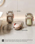 PEISAINOX Travel Soap Case, Leakproof Soap Container with Lid, Portable Bar Soap Holder for Traveling, Soap Dish