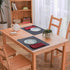 Webake Placemats Silicone Table Mats Set, Washable Kitchen Place Mat, Heat Resistant Waterproof Insulation Mats 16 x 12