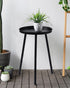 3 AOJEZOR Side Table: End Table for Any Room - Small Side Tables for Small Spaces All Matte Black with Legged