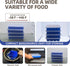 BECOKIT 1 4 Pack) Tbsp Silicone Freezer Molds - Perfect for Storing Garlic, Herbs, Ginger, Pesto, Tomato Paste, Lemon