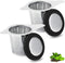 Two Pack Tea Infuser Basket, Stainless Steel Tea Strainer, Tea Filter with Small Strainer and Lid, Tea Diffuser for