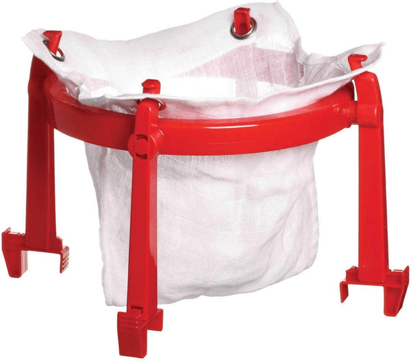 KitchenCraft Home Made Jam Strainer/Jelly Bag and Stand with Recipe in Gift Box,