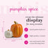 Nora Fleming Double Pumpkin - Hand-Painted Ceramic Halloween and Thanksgiving Decor for Home and Office