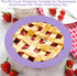 2 Pack Adjustable Silicone Pie Shield, Bake Crust Protector, Pie Crust Kit for 8-10.5 Pie Pans, Pie Saver