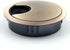 Jetland Desk Grommet for Wire Organizer, Bronze, Fits 2" Hole, GBZ53, 5-Pack