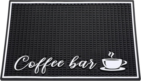 Stylish Bar Mats for Countertop, 18 x 12 Inches Service Bar Mat for Kitchen Counter and Dish Drying