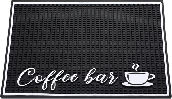 Stylish Bar Mats for Countertop, 18 x 12 Inches Service Bar Mat for Kitchen Counter and Dish Drying