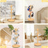 Mug Holder Tree, Upgraded 360° Rotated 8 Hooks Coffee Cup Holder, Wood Rack for Kitchen Home Organizer