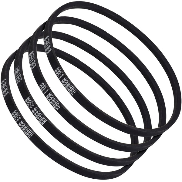 BlueStars 4 Packs Washer Drive Belt Replacement for Amana Maytag Speed Queen Washers - Exact Fit